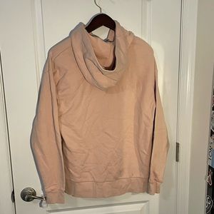 Light salmon hoodie